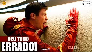 FLASH FRACASSOU E CAIU NA ARMADILHA DO DEVOE The Flash 4x22 Think Flash [upl. by Kaitlynn805]