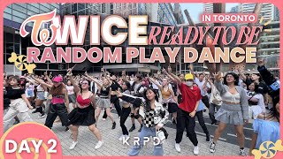 🍭 TWICE IN TORONTO 2023 RPD  DAY 2  RANDOM PLAY DANCE 랜덤플레이댄스 [upl. by Ensoll868]