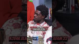 Kodak Black Gets Mad At Adam 22 For Asking About His Drug Use…😳 shorts kodakblack nojumper [upl. by Girish]