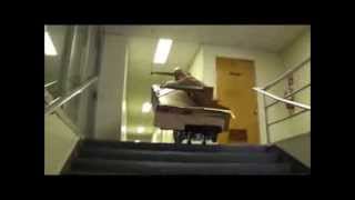 Hand Truck for Moving Pianos Up and Down Stairs [upl. by Masera695]