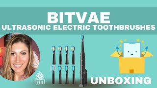 Bitvae Ultrasonic Electric Toothbrushes  Electric Toothbrush for Adults and Kids American UNBOXING [upl. by Bunder]