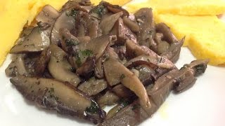 Funghi Trifolati ricetta base [upl. by Hennebery]