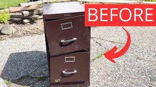 The BRILLIANT new way people are using old file cabinets for their porch [upl. by Cleavland386]