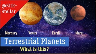 Terrestrial Planets what is this [upl. by Solohcin]