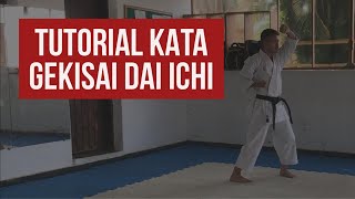 Gekisai Dai Ichi  Karatê Kata Goju Ryu COMO FAZER O PRIMEIRO KATA [upl. by Koss481]