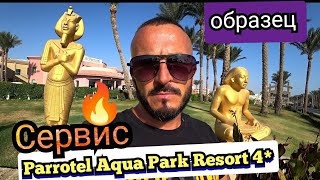 Египет🇪🇬 Новый обзор Parrotel Aqua Park Resort 4 Район Набк Завтрак територии номер пляж [upl. by Cicenia3]