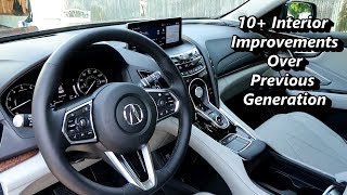 2019 Acura RDX Interior Owners View [upl. by Weirick242]