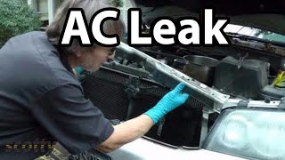 How To Fix Small AC Refrigerant Leaks On Your Car [upl. by Misty]