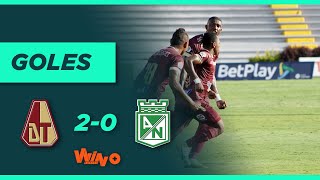 Tolima vs Nacional 20 Copa BetPlay Dimayor 2020  Cuartos de final [upl. by Towbin]