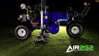 Golf Sports Lawns Air2G2 Air Injection for Soil Health Ease Compaction [upl. by Neirod]