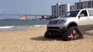 KIA Mohave ＋4×4 Hyper Delta ＶⅢ detachable crawler unit [upl. by Olivann]