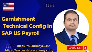 Garnishment Technical Config in SAP US Payroll [upl. by Nnylanna]