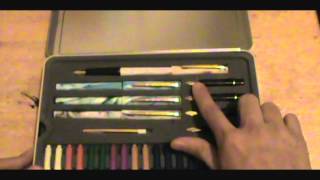 unboxing a Staedtler calligraphy set [upl. by Ottavia23]