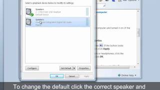 Setting up a microphone in Windows 7 [upl. by Doralin41]