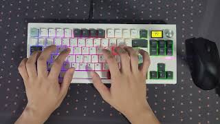 GMK87 wktt kang whites [upl. by Berky]