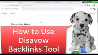 How to Use Google Disavow Tool Tutorial  What is it Remove Spam Backlinks [upl. by Bronnie73]