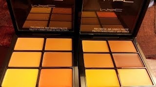 MAC Pro Conceal and Correct Palette [upl. by Hanej]