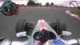 Jenson Button Onboard Lap Great Britain 2011 HD [upl. by Asiluj]