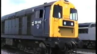 British RailCoalville Open Day 1987 Steam amp Diesel locos [upl. by Rama742]