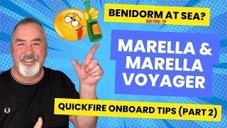 Marella Cruises Benidorm at sea Quickfire onboard tips Part 2 marellacruises benidorm tips [upl. by Inihor790]