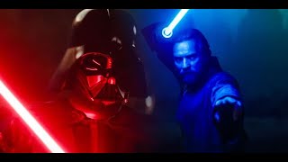 CineVore  OBIWAN KENOBI duel against DARTH VADER to the music of Battle Of The Heroes 3 Episodes [upl. by Nowell]