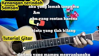 Chord Gitar Samson Kenangan Terindah  Tutorial Gitar Mudah By Darmawan Gitar [upl. by Farrish]