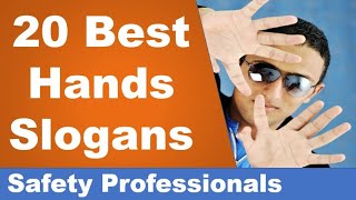 20 Best Safety Hands Slogans  safety training [upl. by Notsle]