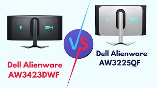 Dell Alienware AW3423DWF Vs Dell Alienware AW3225QF Monitor Specs SizeDisplayPerformancebetter [upl. by Lorita45]