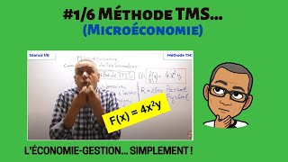 16 Microéconomie  Méthode TMS Taux Marginal de Substitution [upl. by Meela234]