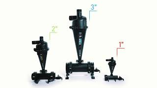 Plastica Alfa ALFATURBO Hydrocyclone  How does it work │Come funziona il separatore di sabbia [upl. by Nev]