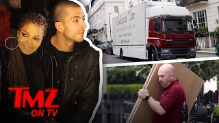 Janet Jackson Husband Moves Out  TMZ TV [upl. by Dualc450]