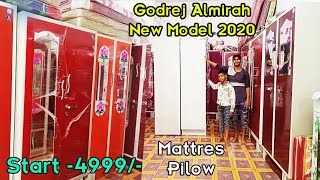 Godrej Almirah triple door and double door New model 2020  Abdullah Trunk Factory [upl. by Eanyl628]