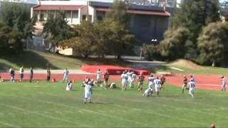 Ernie Barrieau LineBacker 41De Anza College Football 2009 [upl. by Horten476]