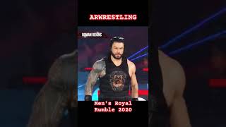 Royal Rumble 2020 wrestling wwe short brocklesnar drewmcintyre romanreigns edge randyorton [upl. by Rechaba936]