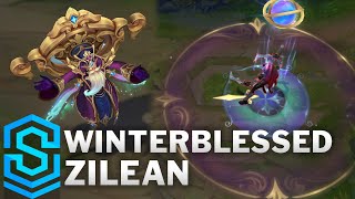 Winterblessed Zilean Skin Spotlight  PreRelease  PBE Preview  League of Legends [upl. by Onitnevuj]