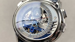 Audemars Piguet Millenary MC 12 Tourbillon Chronograph 26069PTOOD028CR01 Audemars Piguet Review [upl. by Melton]