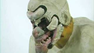 The animatronic transformation werewolf head from An American Werewolf In London [upl. by Jump]