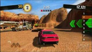 Stuntman Ignition Xbox 360 Walkthrough 100 Aftershock Scene 1  Rain of Terror [upl. by Shaun337]