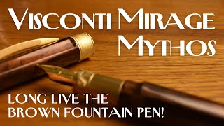 Visconti Mirage Mythos • Fountain Pen Review [upl. by Aneba]