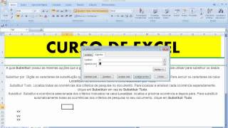 LOCALIZAR e SUBSTITUIR palavra texto Excel Função Procurar AutoFiltro Extrair texto Planilha Concurs [upl. by Pandolfi904]