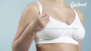 Carriwell Seamless GelWire™ Nursing Bra [upl. by Ayikaz702]