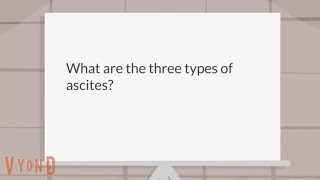 Ascites  What are the types and causes of ascites [upl. by Navis]