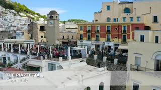 Flying Over Capri Italy  4K [upl. by Burrell]