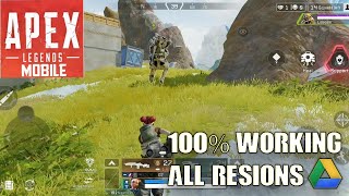 OLD APEX LEGENDS MOBILE BETA DOWNLOAD IN ALL REGIONS  100 WORKING  FREE BATTLEPASS  THE ANAY [upl. by Nyledaj659]