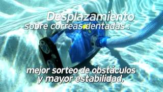 Como limpiar una piscina Robot limpiafondos piscinas Zodiac MX8 hidráulico [upl. by Borgeson]