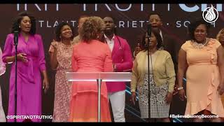 🔥 Spirit And Truth Mass Choir w A Richard Smallwood Classic [upl. by Temhem]