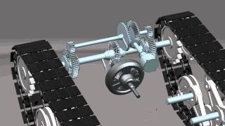 NX 85 Dual Differential Tank Drive [upl. by Eliak]