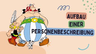 Aufbau eine Personenbeschreibung  Lernen mit Frau Hagenmüller [upl. by Ixel]