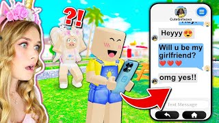 CAUGHT My Child DATING ON SNAPCHAT Roblox [upl. by Aynuat]