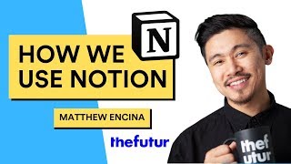 How We Use Notion  The Futur Edition  A Chat with Matthew Encina [upl. by Reahard918]